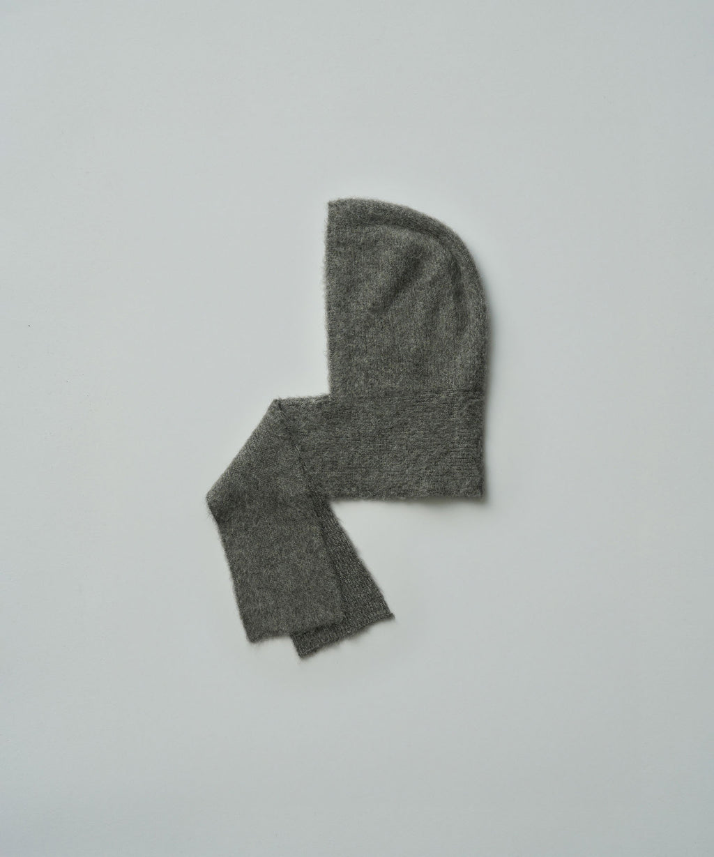 ssstein(シュタイン)のWOOL/ALPACA MILLED KNIT BALACLAVA - GREYの公式通販サイトsession福岡セレクトショップ