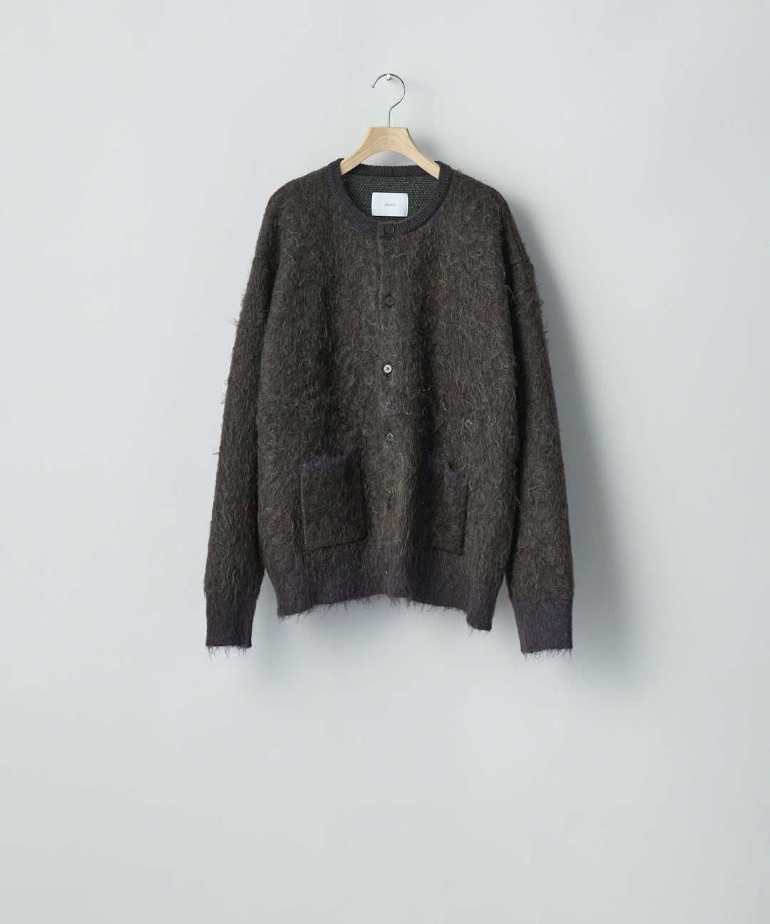 ssstein(シュタイン)のKID MOHAIR MIX JACQUARD KNIT CARDIGAN - BROWN MIXの公式通販サイトsession福岡セレクトショップ