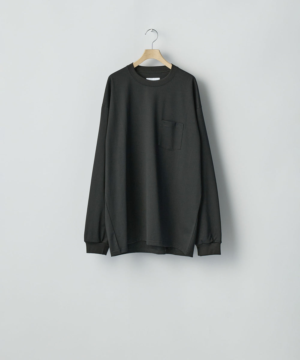 ssstein(シュタイン)のOVERSIZED LONG SLEEVE POCKET TEE - BLACKの公式通販サイトsession福岡セレクトショップ