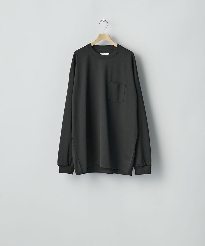 ssstein(シュタイン)のOVERSIZED LONG SLEEVE POCKET TEE - BLACKの公式通販サイトsession福岡セレクトショップ