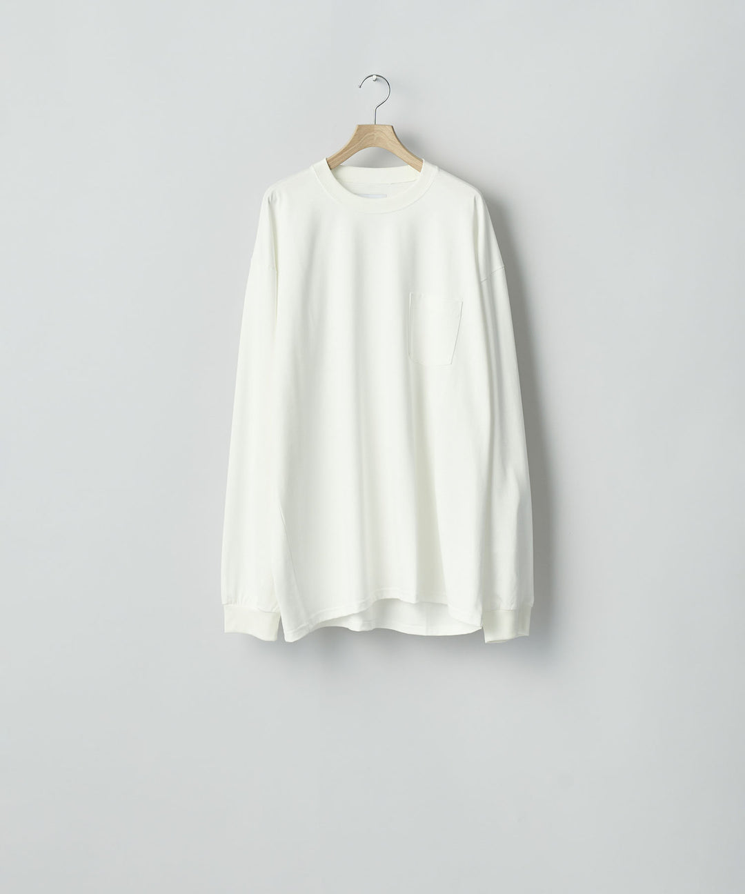 ssstein(シュタイン)のOVERSIZED LONG SLEEVE POCKET TEE - WHITEの公式通販サイトsession福岡セレクトショップ