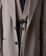 画像をギャラリービューアに読み込む, ssstein(シュタイン)のOVERSIZED LAYERED COMBINATION JACKET - TAUPE BEIGEの公式通販サイトsession福岡セレクトショップ
