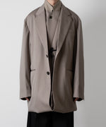 画像をギャラリービューアに読み込む, ssstein(シュタイン)のOVERSIZED LAYERED COMBINATION JACKET - TAUPE BEIGEの公式通販サイトsession福岡セレクトショップ
