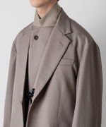 画像をギャラリービューアに読み込む, ssstein(シュタイン)のOVERSIZED LAYERED COMBINATION JACKET - TAUPE BEIGEの公式通販サイトsession福岡セレクトショップ
