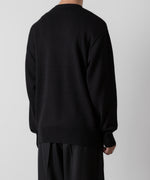 画像をギャラリービューアに読み込む, ssstein(シュタイン)のCOTTON CASHMERE KNIT LS - BLACKの公式通販サイトsession福岡セレクトショップ
