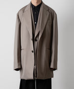 画像をギャラリービューアに読み込む, ssstein(シュタイン)のOVERSIZED LAYERED COMBINATION JACKET - TAUPE BEIGEの公式通販サイトsession福岡セレクトショップ
