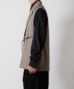 ssstein(シュタイン)のOVERSIZED LAYERED COMBINATION JACKET - TAUPE BEIGEの公式通販サイトsession福岡セレクトショップ