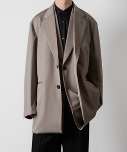 ssstein(シュタイン)のOVERSIZED LAYERED COMBINATION JACKET - TAUPE BEIGEの公式通販サイトsession福岡セレクトショップ