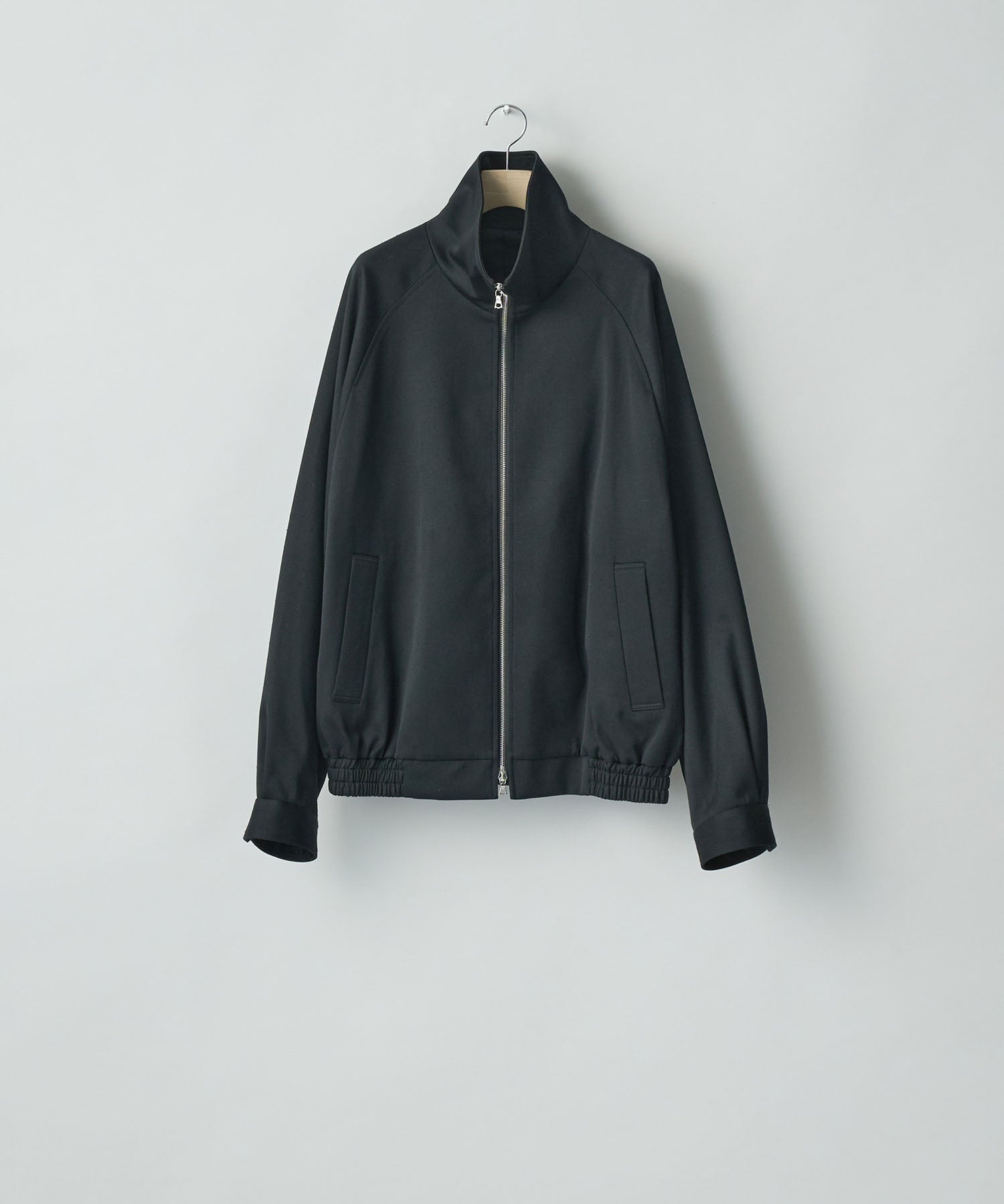 ssstein(シュタイン)のW/SI SATIN ZIP UP SHORT JACKET - BLACKの公式通販サイトsession福岡セレクトショップ