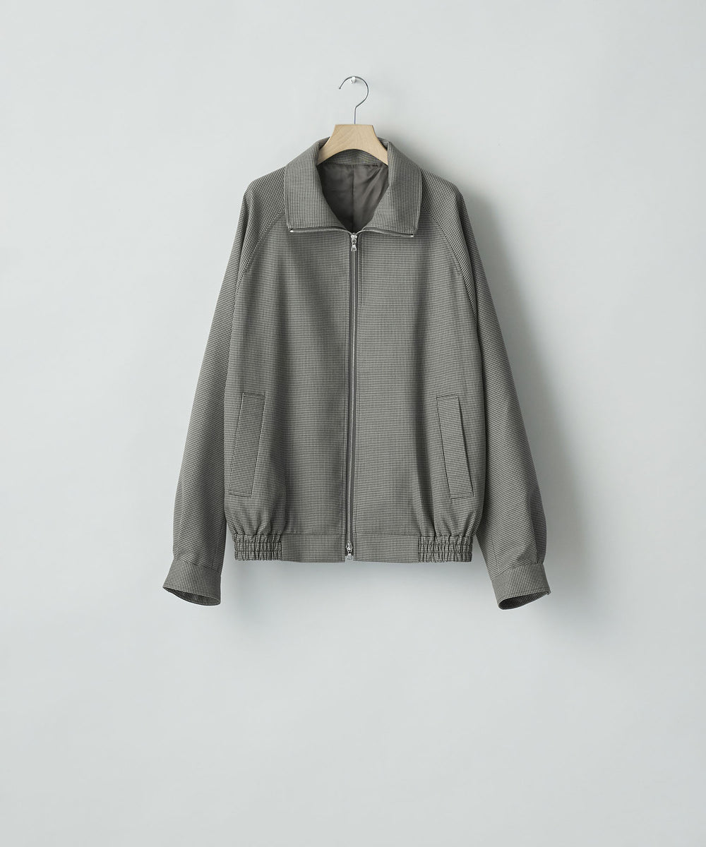 ssstein(シュタイン)のDOUBLE WEAVE HOUNDSTOOTH ZIP UP SHORT JACKET - HOUNDSTOOTHの公式通販サイトsession福岡セレクトショップ