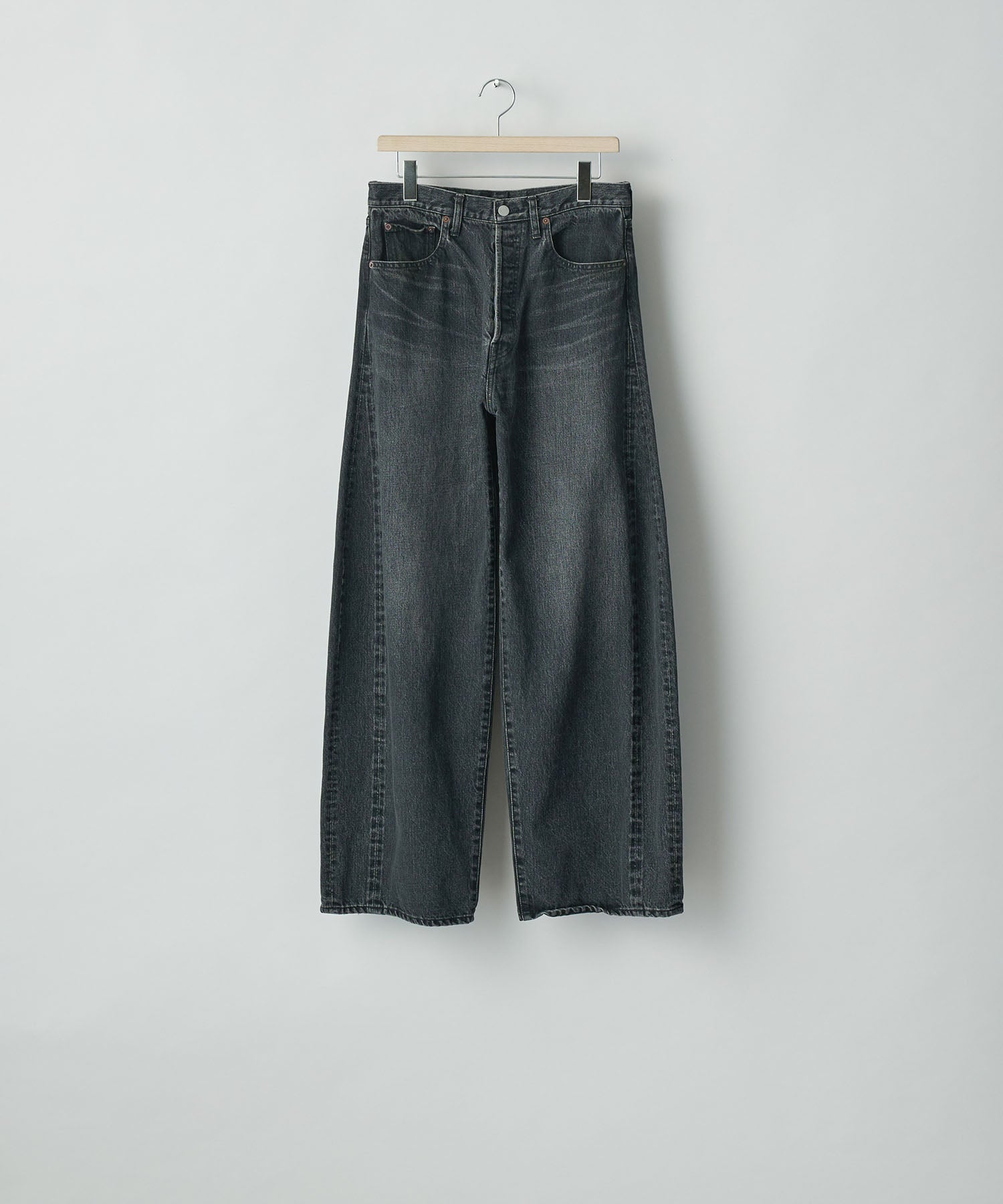 ssstein(シュタイン)のDEFORMATION WIDE VINTAGE DENIM JEANS - BLACKの公式通販サイトsession福岡セレクトショップ