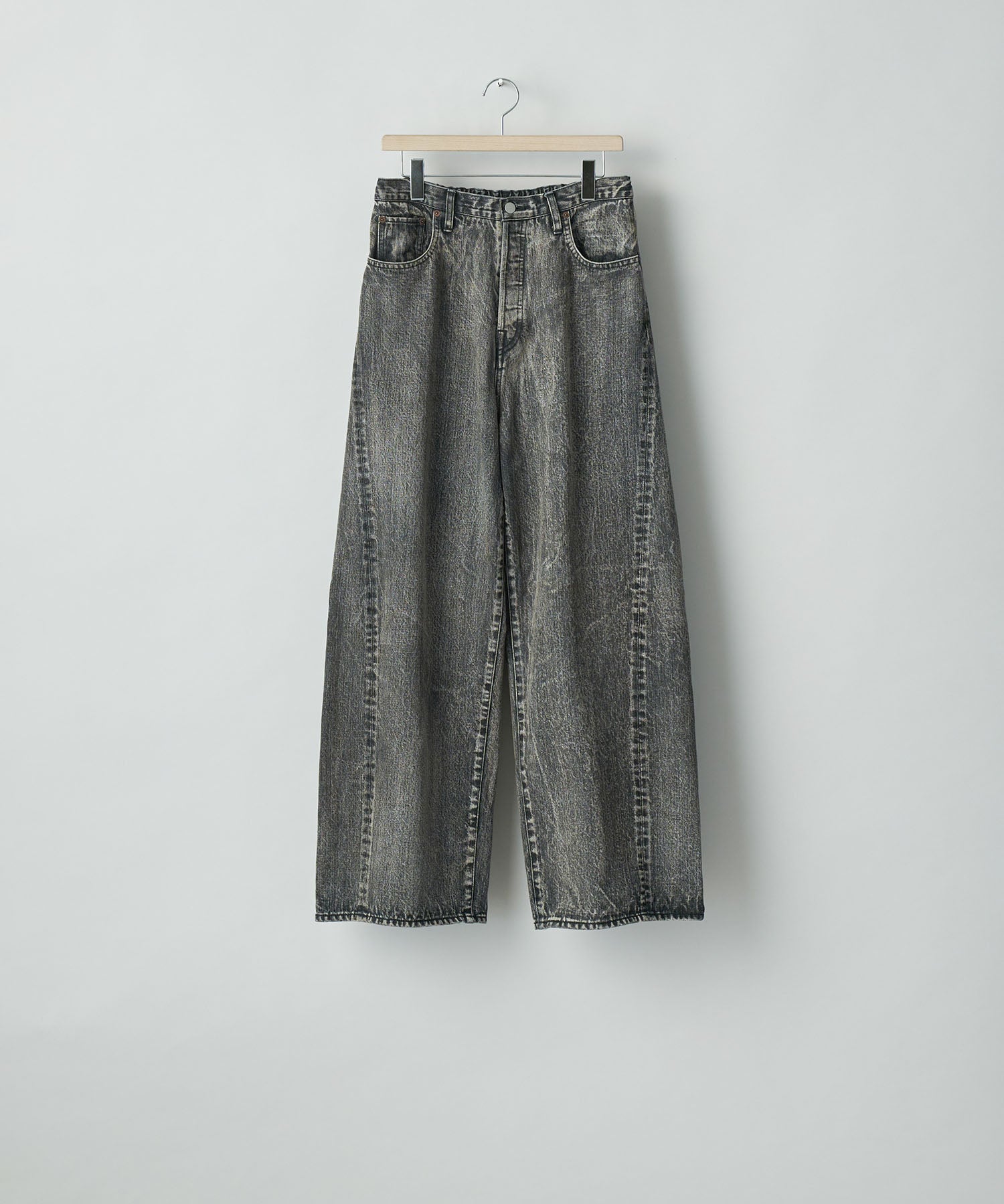 ssstein(シュタイン)のTWIST SEAM BAGGY VINTAGE DENIM JEANS - BLACKの公式通販サイトsession福岡セレクトショップ