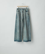 画像をギャラリービューアに読み込む, ssstein(シュタイン)のTWIST SEAM BAGGY VINTAGE DENIM JEANS - INDIGOの公式通販サイトsession福岡セレクトショップ

