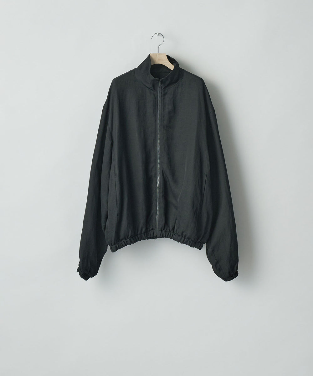 ssstein(シュタイン)のVIS/LI TWILL SHIRRED LIGHT ZIP JACKET - BLACKの公式通販サイトsession福岡セレクトショップ