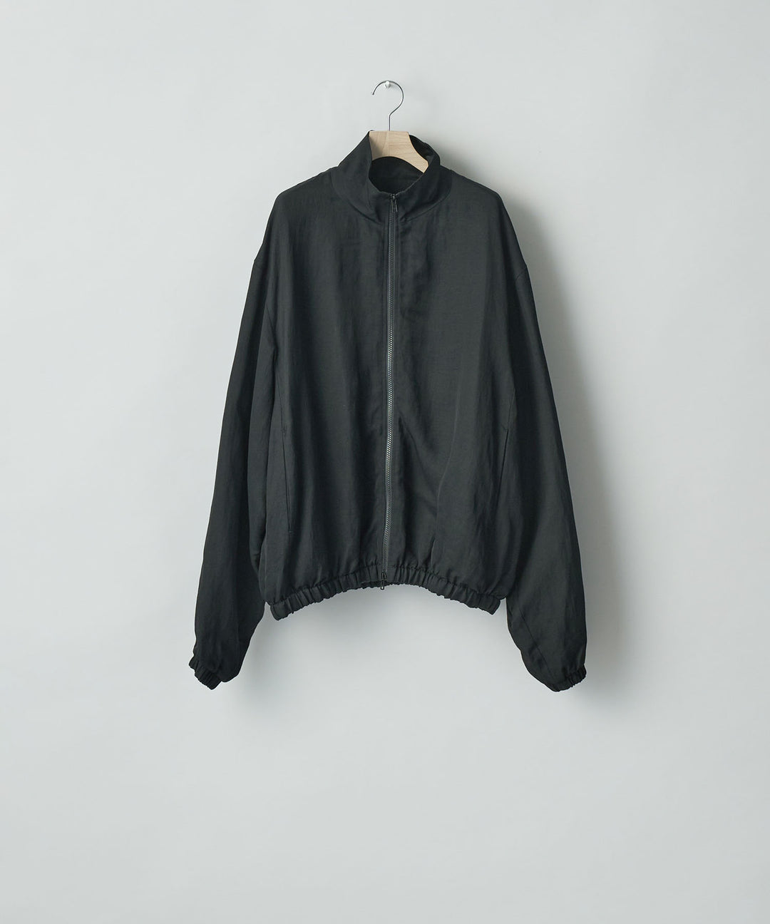 ssstein(シュタイン)のVIS/LI TWILL SHIRRED LIGHT ZIP JACKET - BLACKの公式通販サイトsession福岡セレクトショップ
