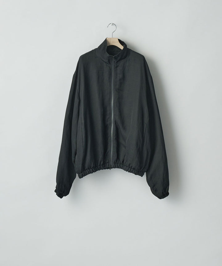 ssstein(シュタイン)のVIS/LI TWILL SHIRRED LIGHT ZIP JACKET - BLACKの公式通販サイトsession福岡セレクトショップ