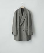 画像をギャラリービューアに読み込む, ssstein(シュタイン)のDOUBLE WEAVE HOUNDSTOOTH PEAK LAPEL SHORT COAT - HOUNDSTOOTHの公式通販サイトsession福岡セレクトショップ
