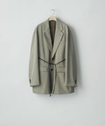 画像をギャラリービューアに読み込む, ssstein(シュタイン)のOVERSIZED SINGLE BREASTED LONG JACKET - TAUPE BEIGEの公式通販サイトsession福岡セレクトショップ

