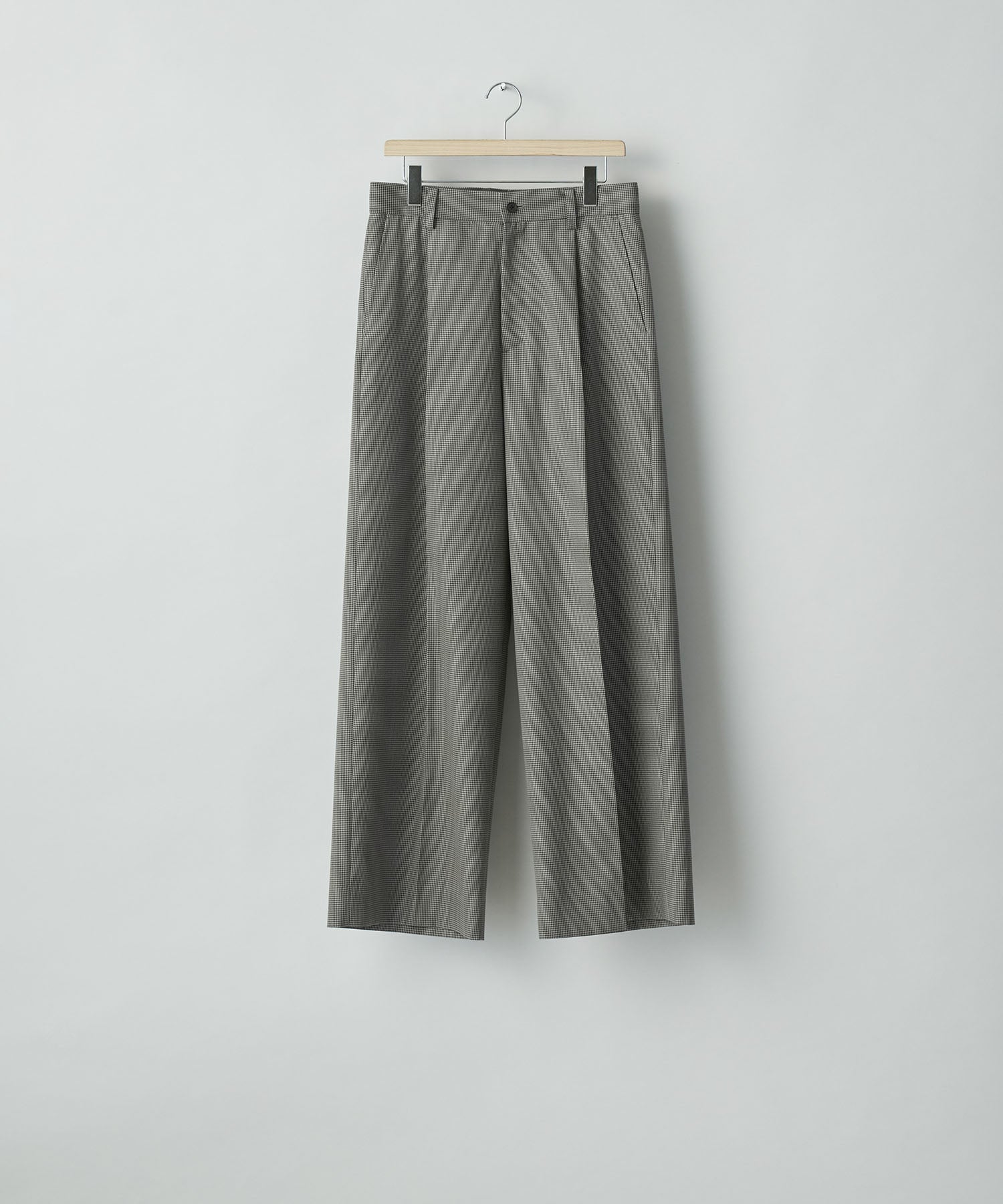 ssstein(シュタイン)のDOUBLE WEAVE HOUNDSTOOTH EXTRA WIDE TROUSERS - HOUNDSTOOTHの公式通販サイトsession福岡セレクトショップ