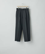 画像をギャラリービューアに読み込む, ssstein(シュタイン)のBELTED WIDE TROUSERS - BLACKの公式通販サイトsession福岡セレクトショップ
