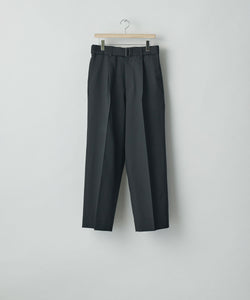 ssstein(シュタイン)のBELTED WIDE TROUSERS - BLACKの公式通販サイトsession福岡セレクトショップ