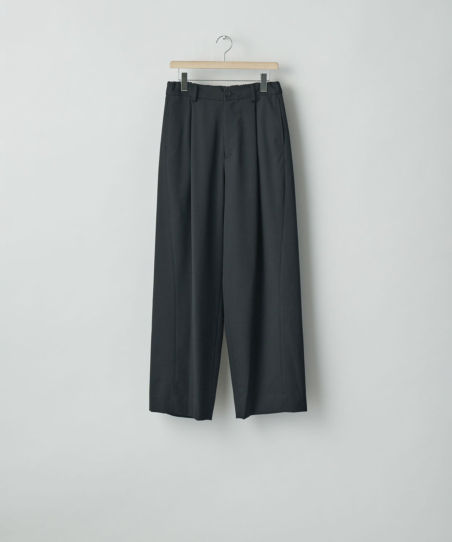 ssstein(シュタイン)のTWIST SEAM WIDE EASY TROUSERS - BLACKの公式通販サイトsession福岡セレクトショップ