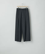 画像をギャラリービューアに読み込む, ssstein(シュタイン)のTWIST SEAM WIDE EASY TROUSERS - BLACKの公式通販サイトsession福岡セレクトショップ
