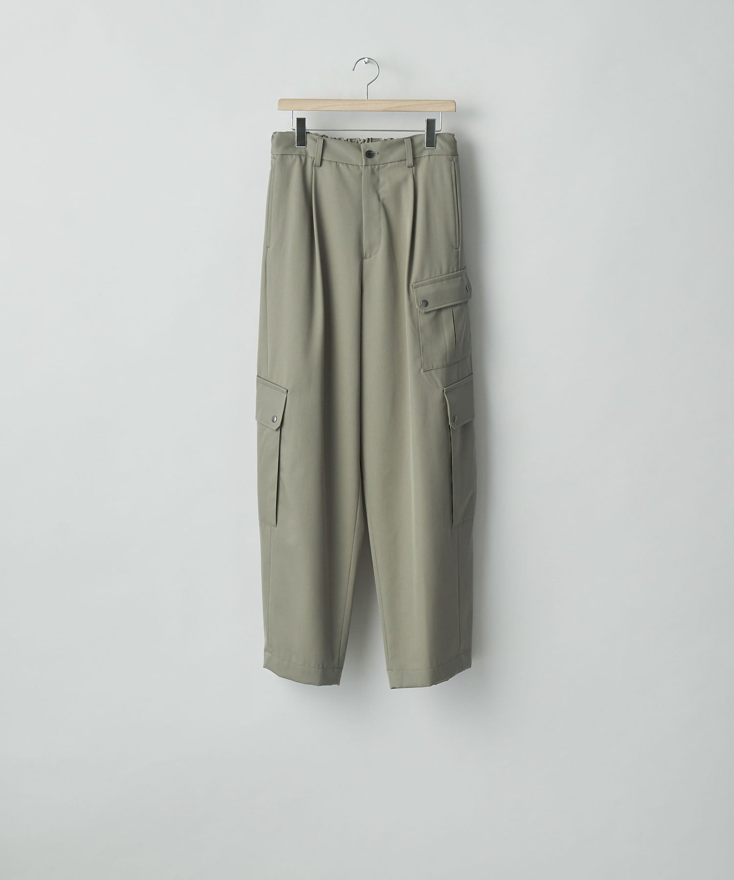 ssstein(シュタイン)のCARGO POCKET WIDE EASY TROUSERS - TAUPE BEIGEの公式通販サイトsession福岡セレクトショップ