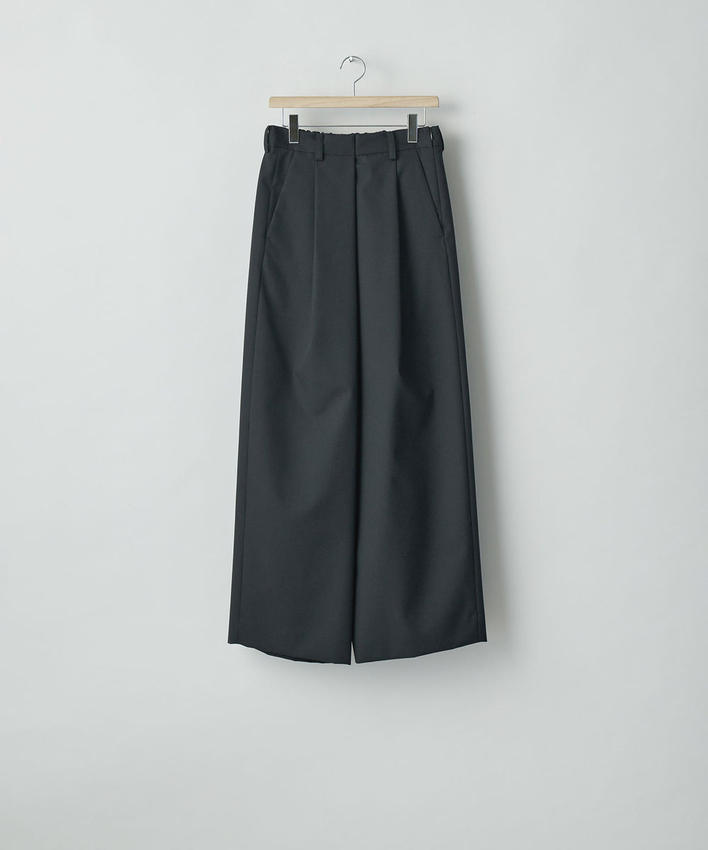 ssstein(シュタイン)のOVERTUCKED EXTRA WIDE TROUSERS(2/72 WOOL GABARDINE)の公式通販サイトsession福岡セレクトショップ