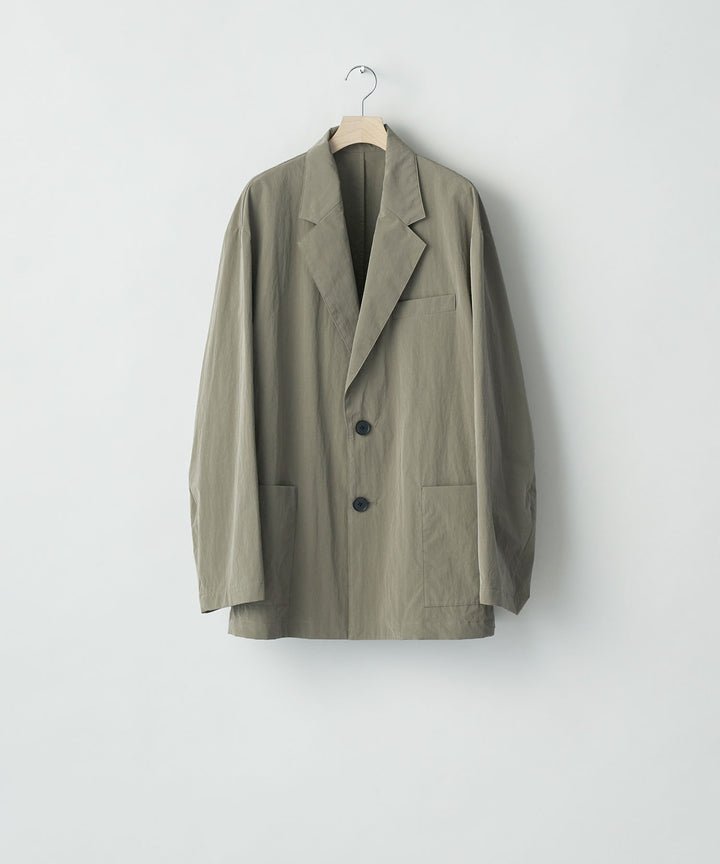 ssstein(シュタイン)の WINDPROOF NYLON SINGLE BREASTED JACKET - TAUPEの公式通販サイトsession福岡セレクトショップ
