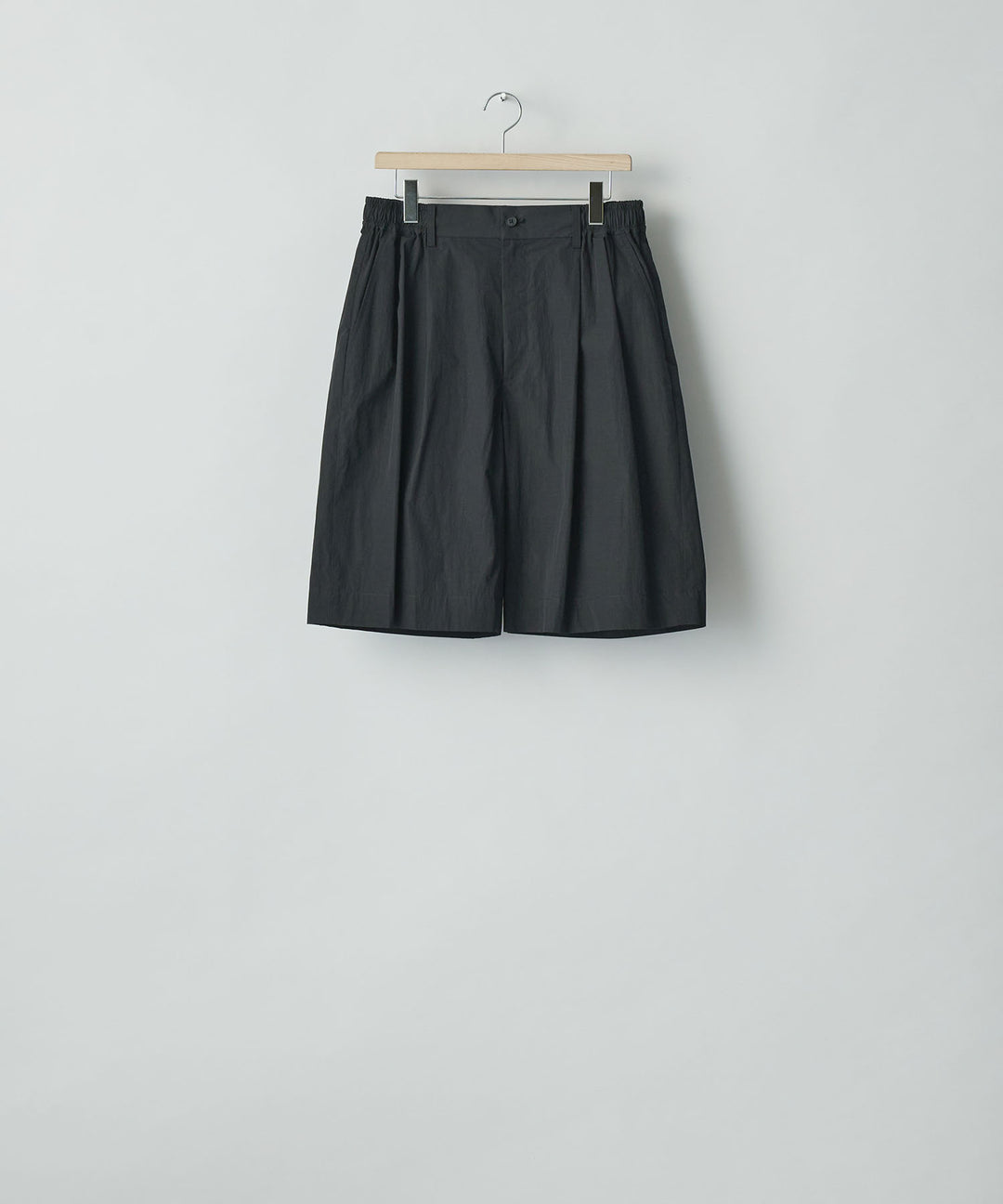 ssstein(シュタイン)のWINDPROOF NYLON WIDE EASY SHORT TROUSERS - BLACKの公式通販サイトsession福岡セレクトショップ