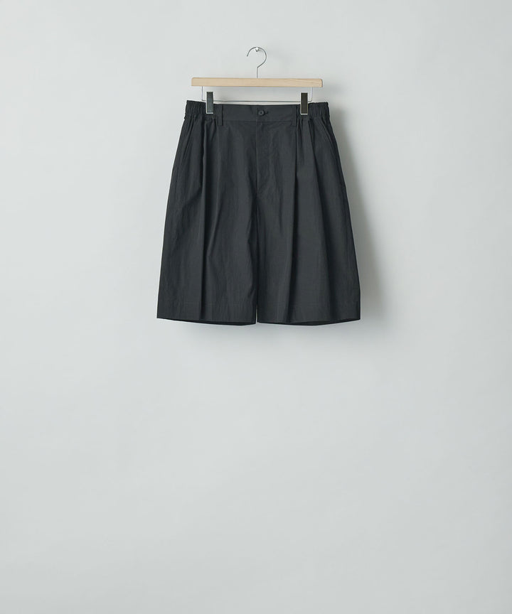 ssstein(シュタイン)のWINDPROOF NYLON WIDE EASY SHORT TROUSERS - BLACKの公式通販サイトsession福岡セレクトショップ