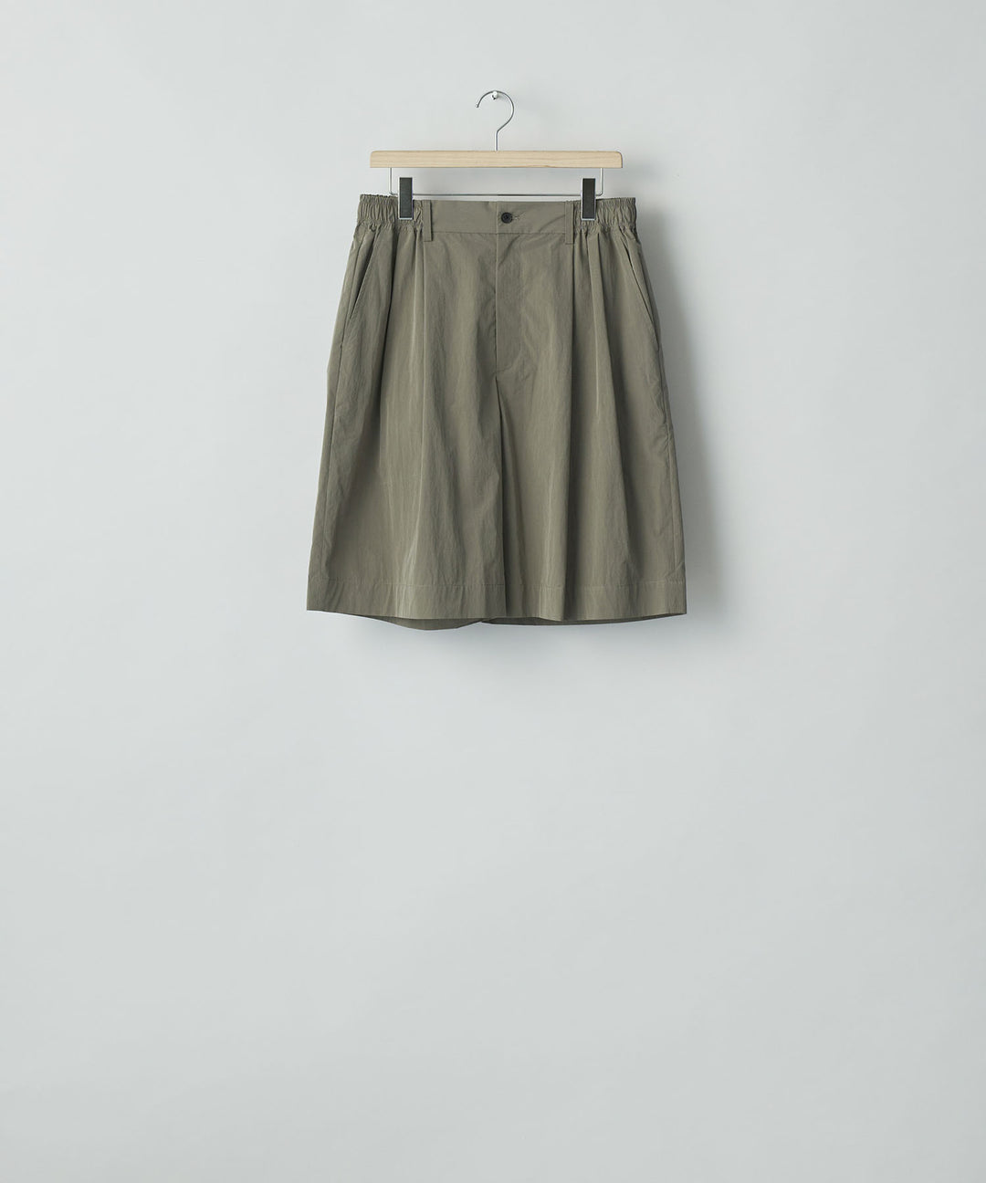 ssstein(シュタイン)のWINDPROOF NYLON WIDE EASY SHORT TROUSERS - TAUPEの公式通販サイトsession福岡セレクトショップ