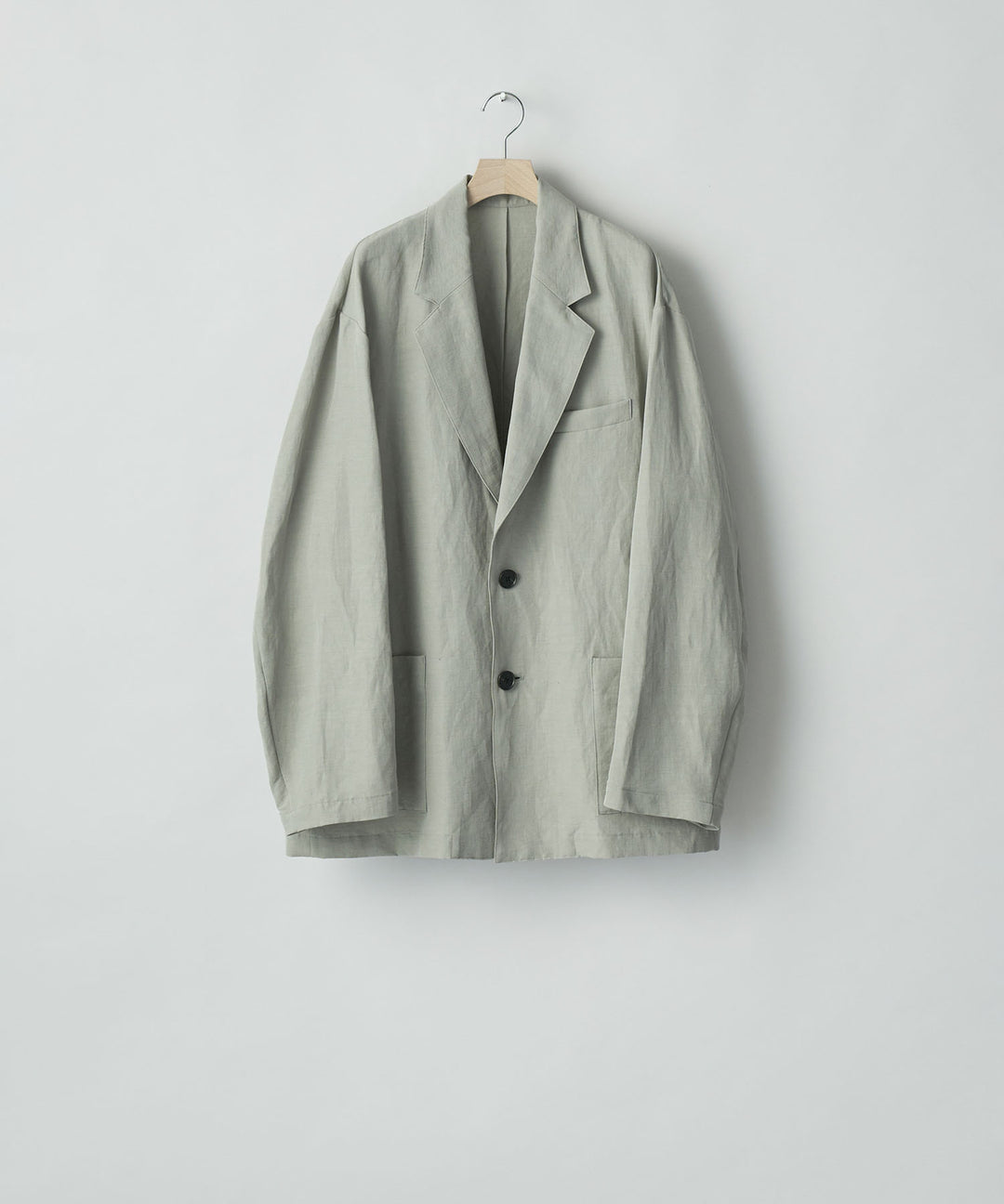 ssstein(シュタイン)のLI/NY POPLIN SINGLE BREASTED JACKET - BEIGE GREYの公式通販サイトsession福岡セレクトショップ
