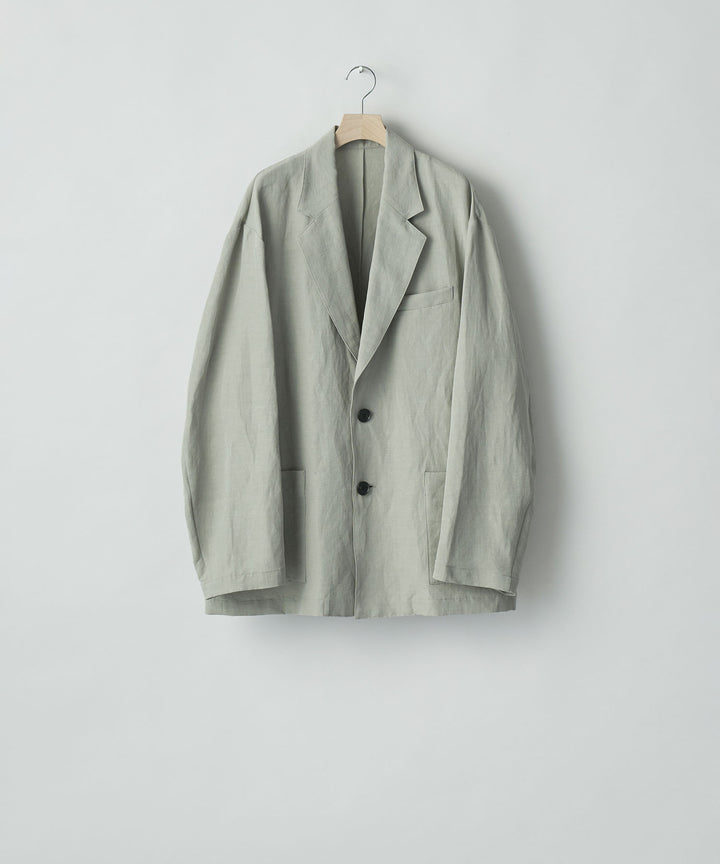 ssstein(シュタイン)のLI/NY POPLIN SINGLE BREASTED JACKET - BEIGE GREYの公式通販サイトsession福岡セレクトショップ
