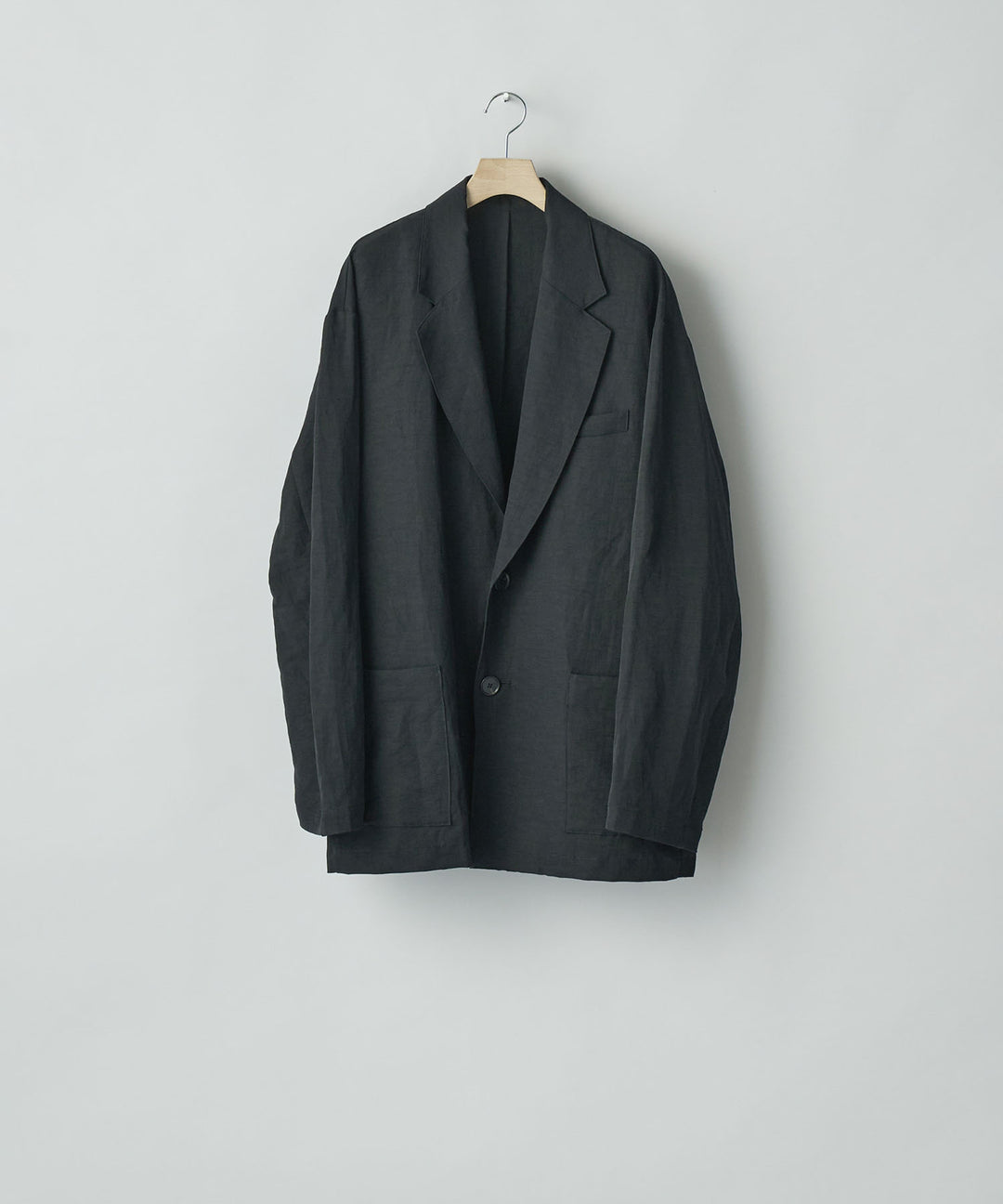 ssstein(シュタイン)のLI/NY POPLIN SINGLE BREASTED JACKET - BLACKの公式通販サイトsession福岡セレクトショップ