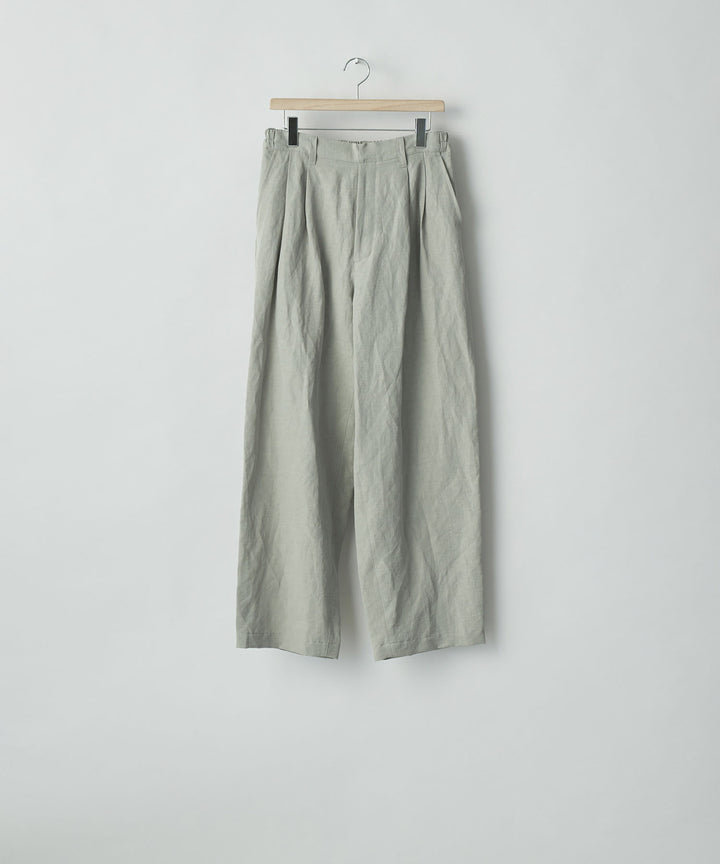 ssstein(シュタイン)のLI/NY POPLIN WIDE EASY TROUSERS - BEIGE GREYの公式通販サイトsession福岡セレクトショップ