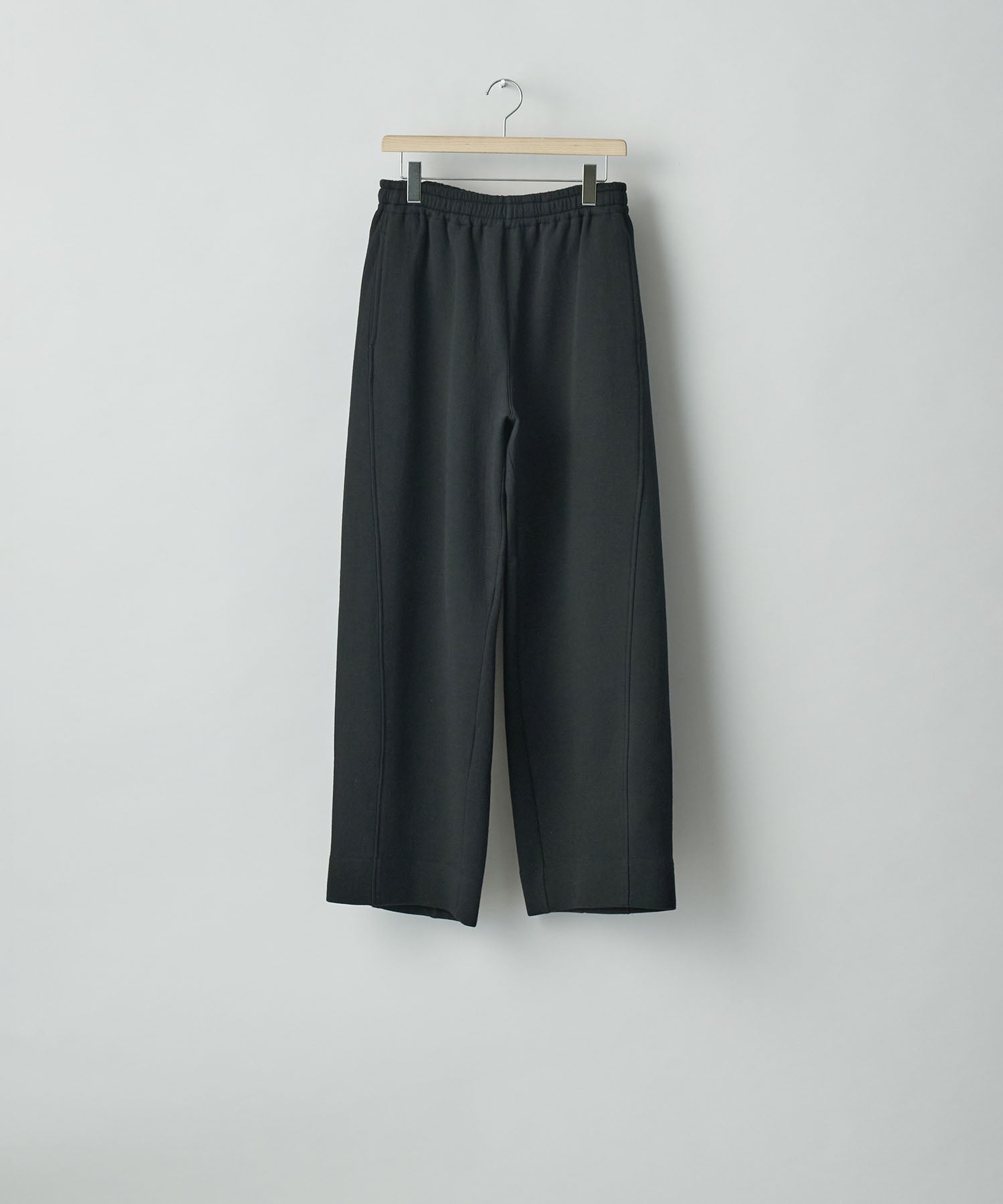 ssstein(シュタイン)のCOTTON DOUBLE KNIT TWIST SEAM PANTS - BLACKの公式通販サイトsession福岡セレクトショップ