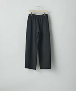 画像をギャラリービューアに読み込む, ssstein(シュタイン)のCOTTON DOUBLE KNIT TWIST SEAM PANTS - BLACKの公式通販サイトsession福岡セレクトショップ
