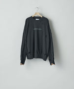 画像をギャラリービューアに読み込む, ssstein(シュタイン)のOVERSIZED REBUILD SWEAT LS - DARK NAVYの公式通販サイトsession福岡セレクトショップ
