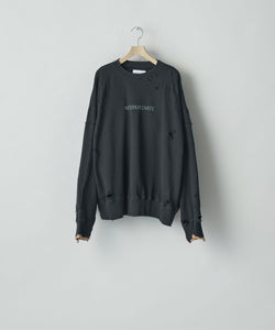 ssstein(シュタイン)のOVERSIZED REBUILD SWEAT LS - DARK NAVYの公式通販サイトsession福岡セレクトショップ