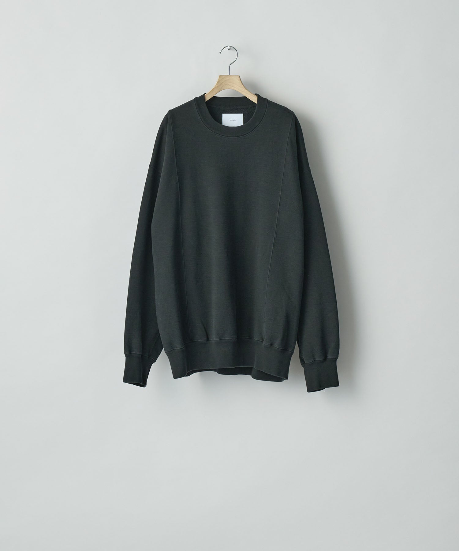 ssstein(シュタイン)のUNTWISTED YARN FADE SWEAT LS - BLACKの公式通販サイトsession福岡セレクトショップ