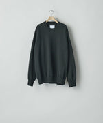 画像をギャラリービューアに読み込む, ssstein(シュタイン)のUNTWISTED YARN FADE SWEAT LS - BLACKの公式通販サイトsession福岡セレクトショップ
