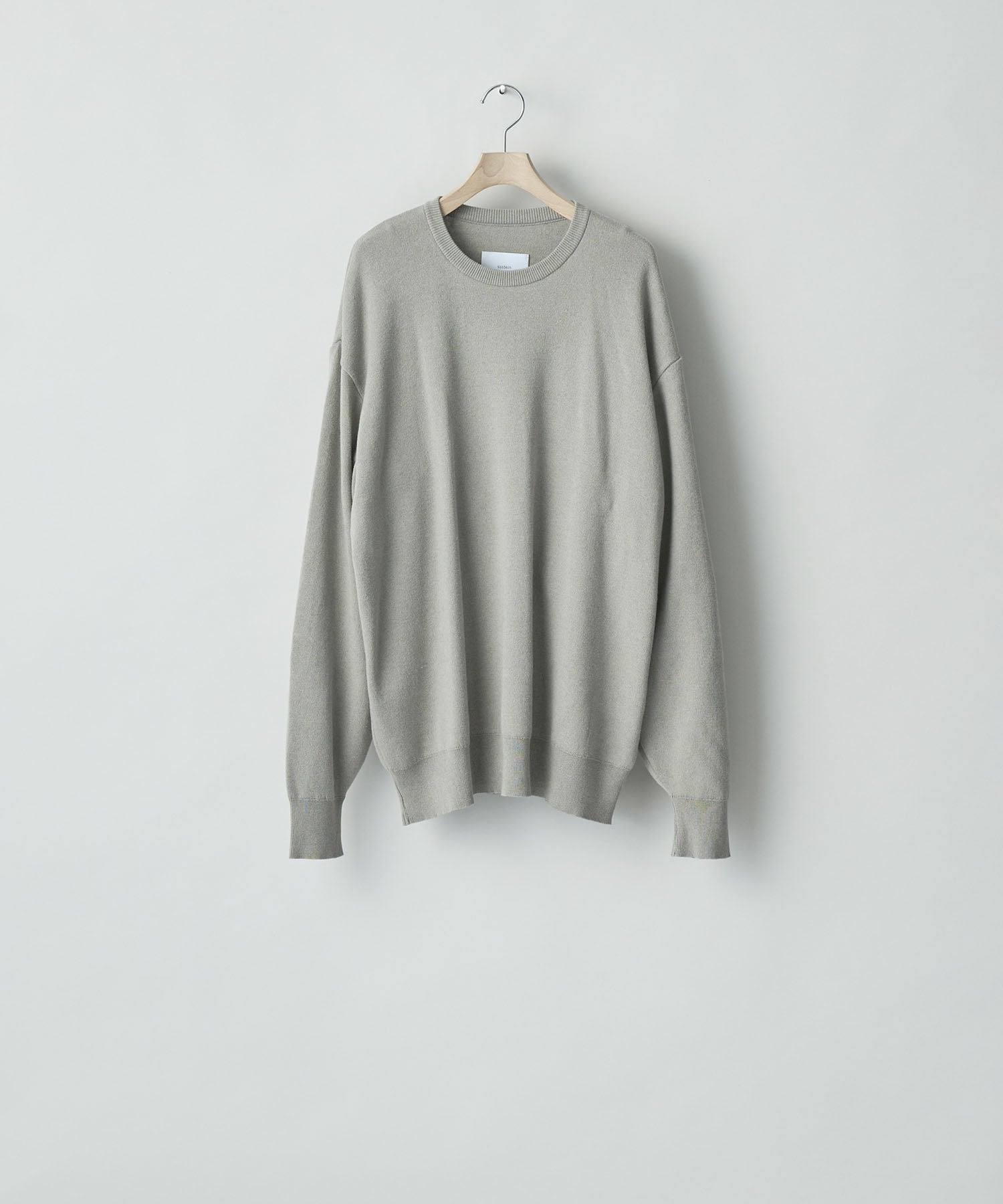 ssstein(シュタイン)のCOTTON CASHMERE KNIT LS - TAUPE GREYの公式通販サイトsession福岡セレクトショップ
