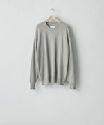 画像をギャラリービューアに読み込む, ssstein(シュタイン)のCOTTON CASHMERE KNIT LS - TAUPE GREYの公式通販サイトsession福岡セレクトショップ

