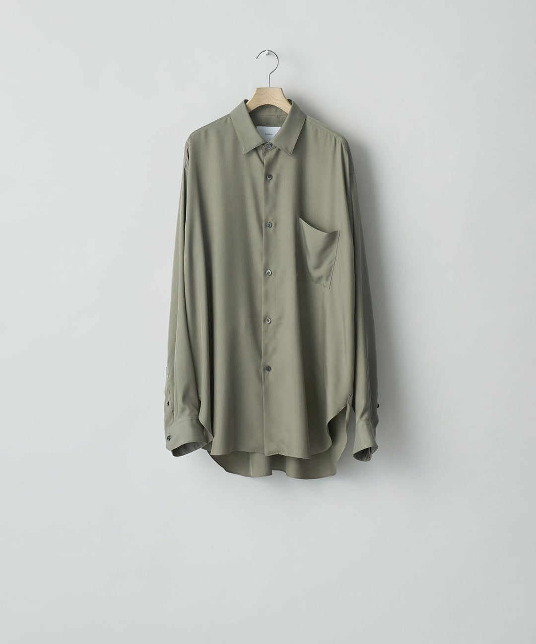 ssstein(シュタイン)のCUPRO TWILL OVERSIZED LS SHIRT - TAUPEの公式通販サイトsession福岡セレクトショップ
