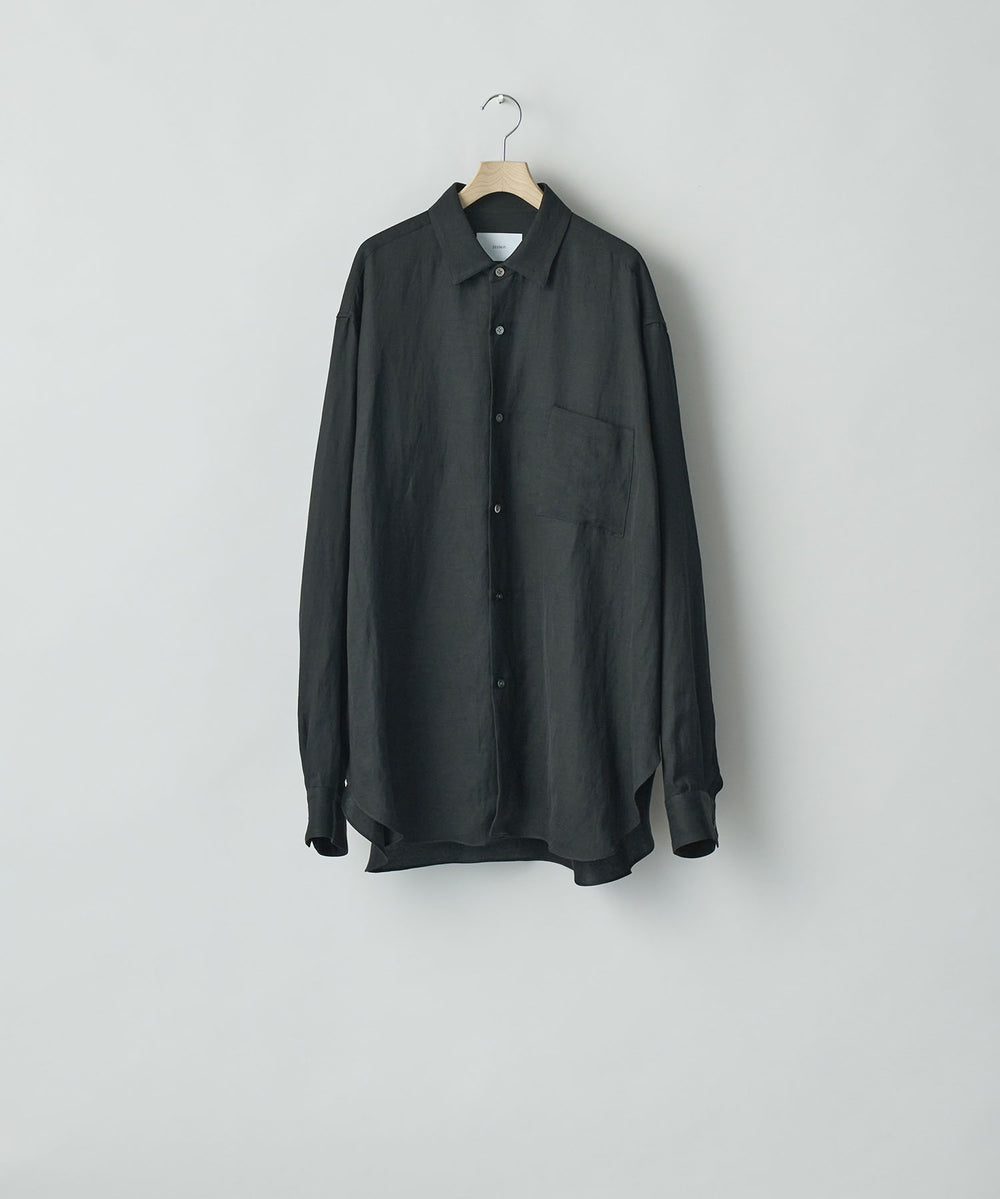 ssstein(シュタイン)のVIS/LI TWILL OVERSIZED LS SHIRT - BLACKの公式通販サイトsession福岡セレクトショップ
