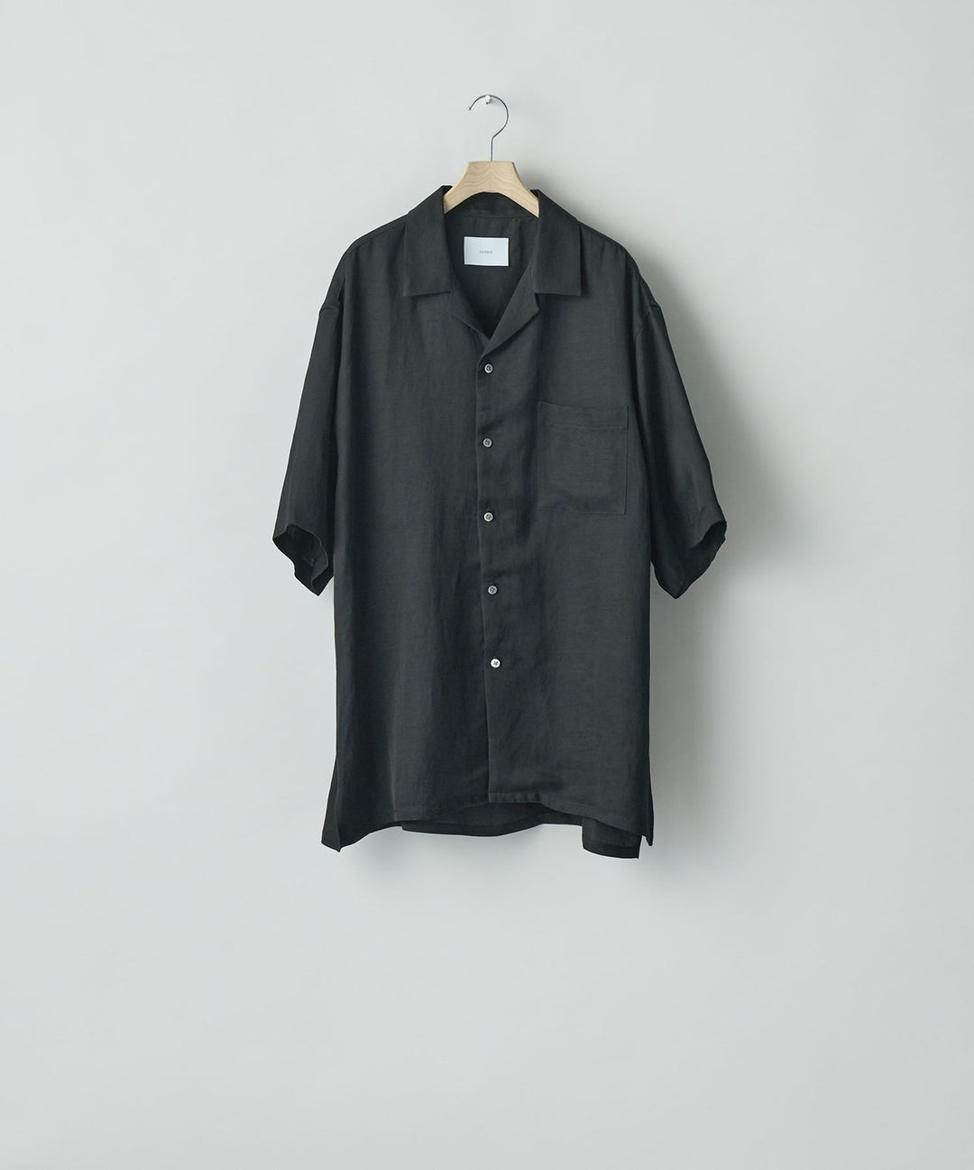 ssstein(シュタイン)のVIS/LI TWILL OVERSIZED OPEN COLLAR SS SHIRT - BLACKの公式通販サイトsession福岡セレクトショップ
