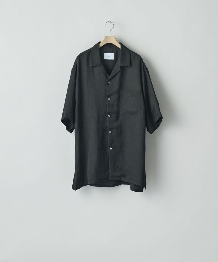 ssstein(シュタイン)のVIS/LI TWILL OVERSIZED OPEN COLLAR SS SHIRT - BLACKの公式通販サイトsession福岡セレクトショップ

