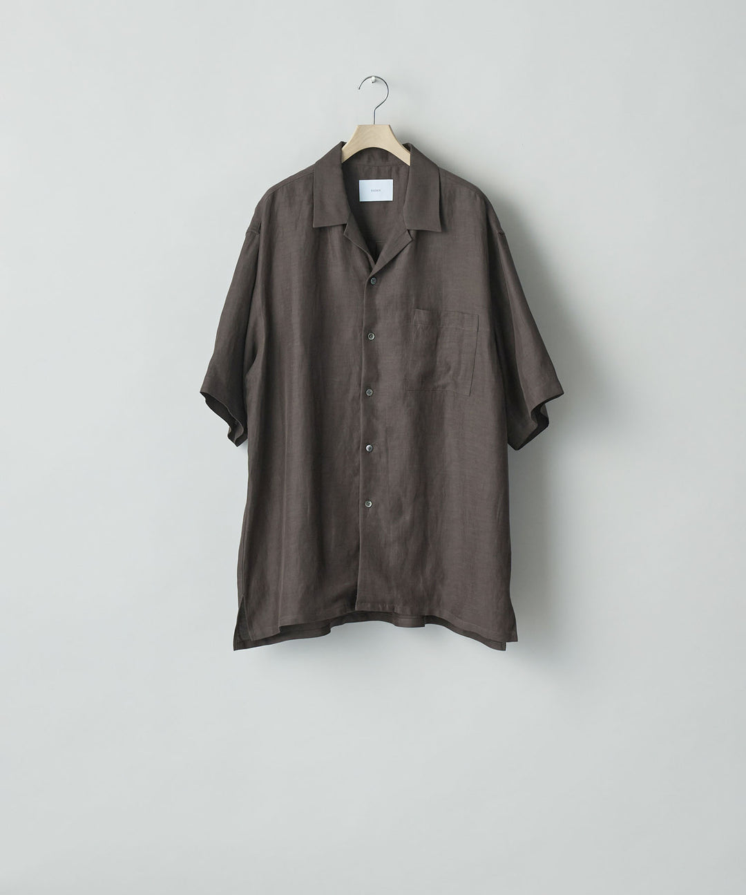 ssstein(シュタイン)のVIS/LI TWILL OVERSIZED OPEN COLLAR SS SHIRT - KHAKIの公式通販サイトsession福岡セレクトショップ